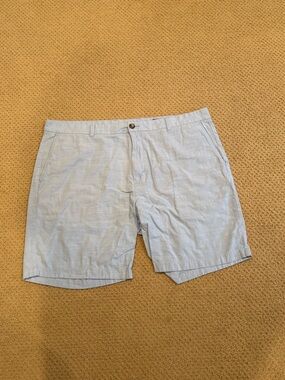 Vineyard Vines Light Blue Flat-Front Men's Shorts
